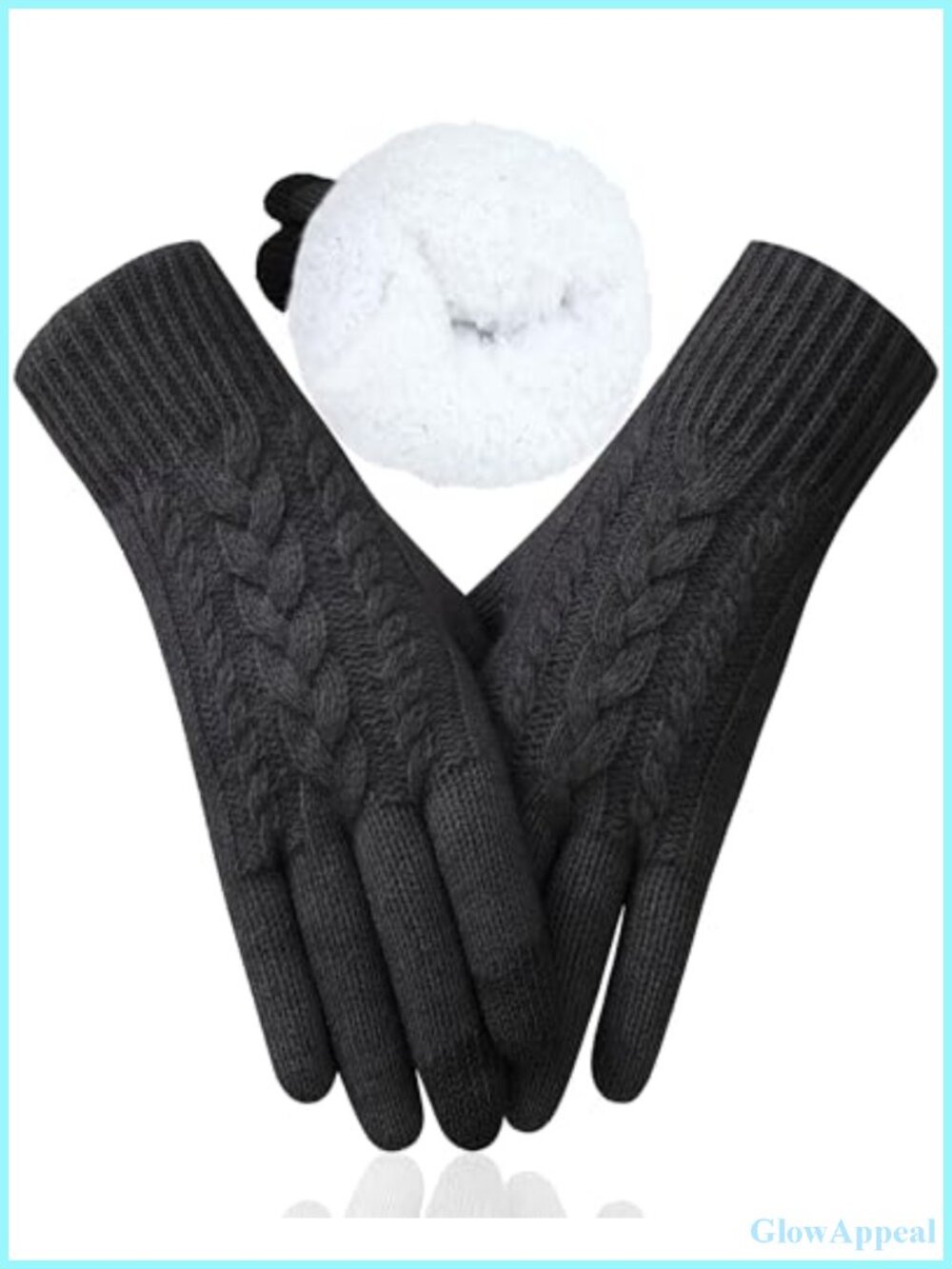 Women's Winter Touch Screen Gloves with Fleece Lining